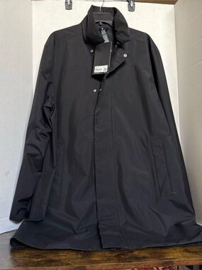 Lululemon Men’s Waterproof Classic-Fit Car Coat Coat Black Large NEW Rare HTF